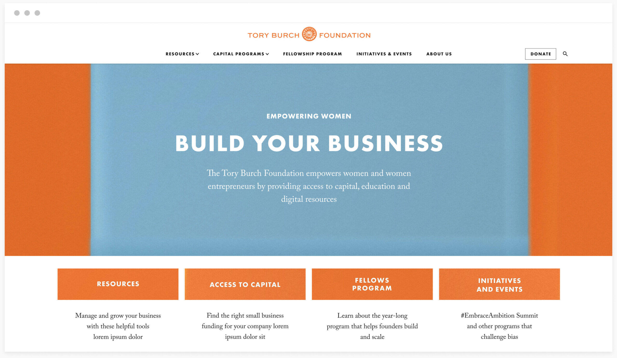 Tory Burch Foundation | Grow